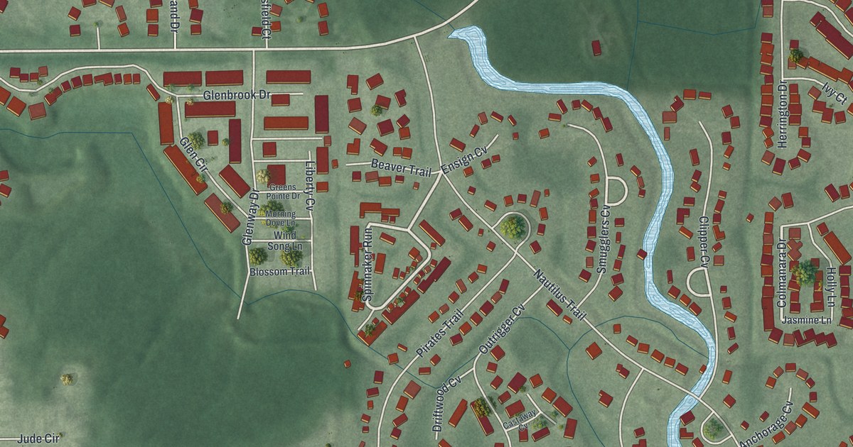 Map of Reminderville, Ohio in 2026