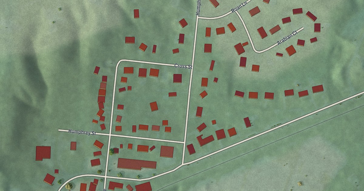 Map of Remington, Ohio in 2026
