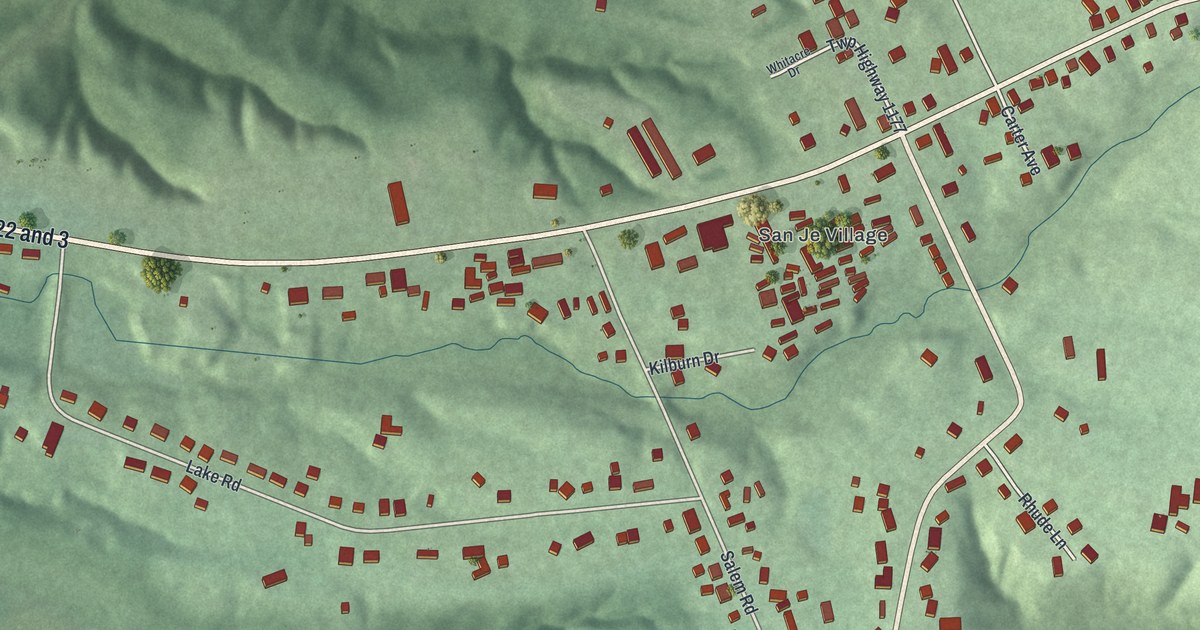 Map of Roachester, Ohio in 2026