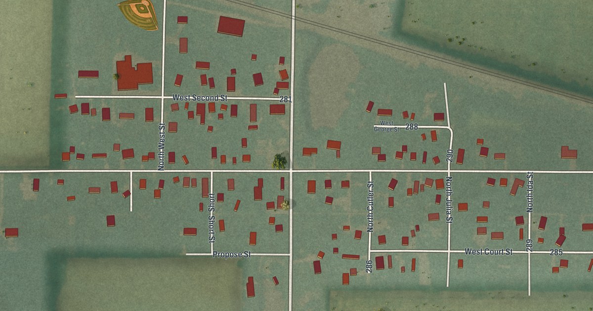 Map of Rocky Ridge, Ohio in 2026