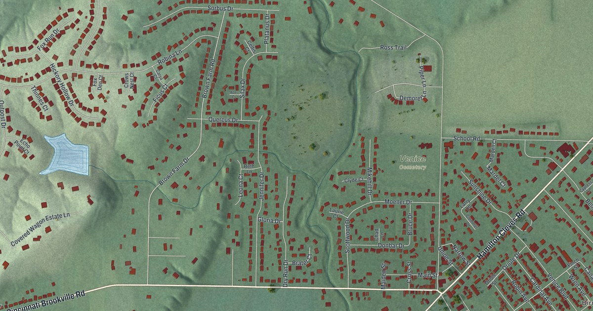 Map of Ross, Ohio in 2026