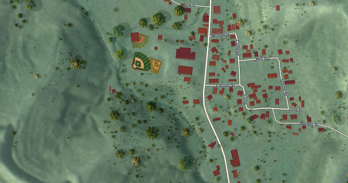 Map of Rutland, Ohio in 2026