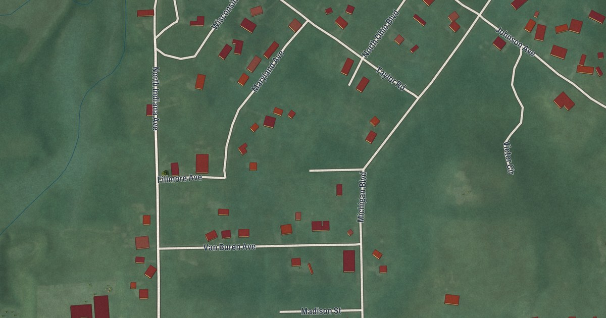Map of Salem Heights, Ohio in 2026