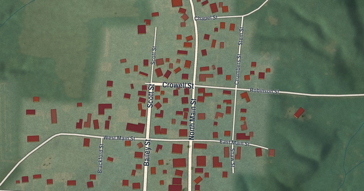 Map of Savannah, Ohio in 2026