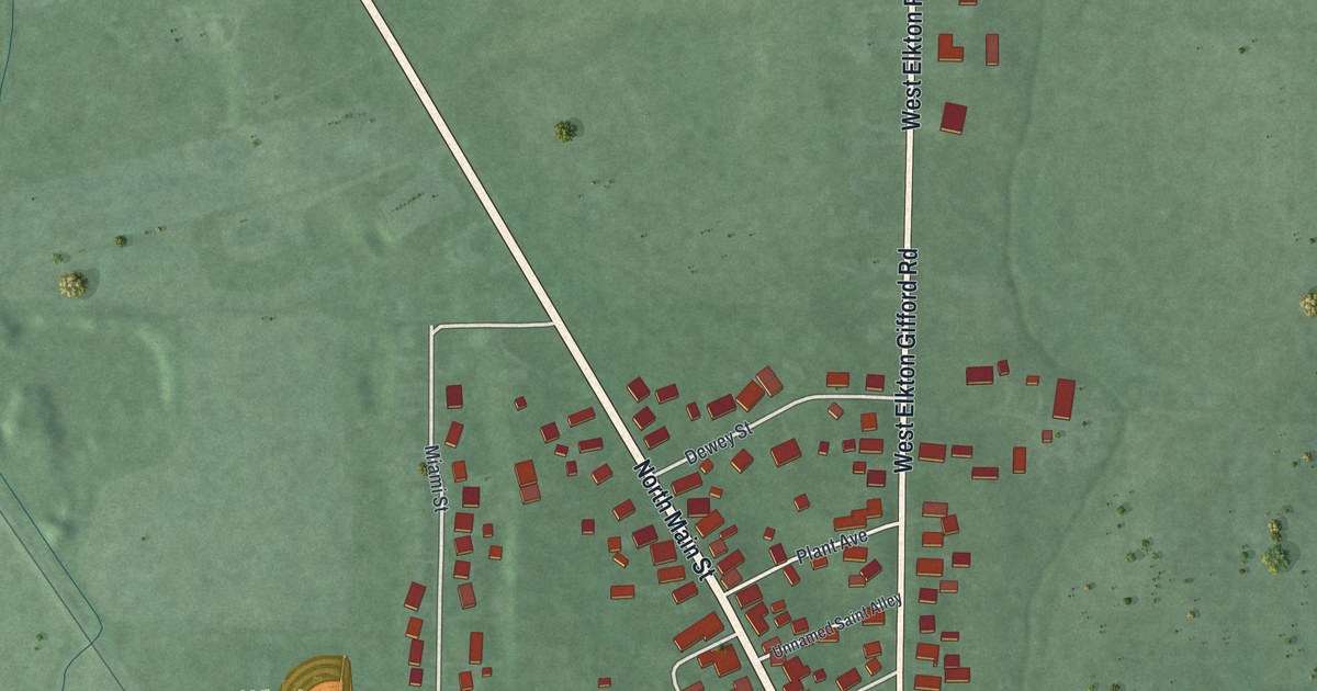 Map of Seven Mile, Ohio in 2026