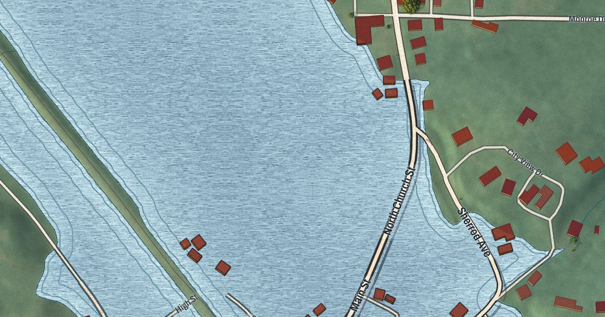 Map of Sherrodsville, Ohio in 2026