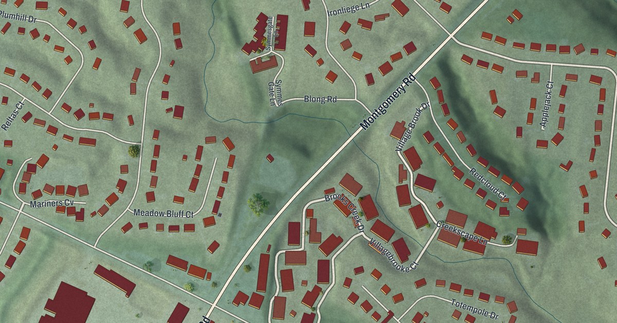 Map of Sixteen Mile Stand, Ohio in 2026