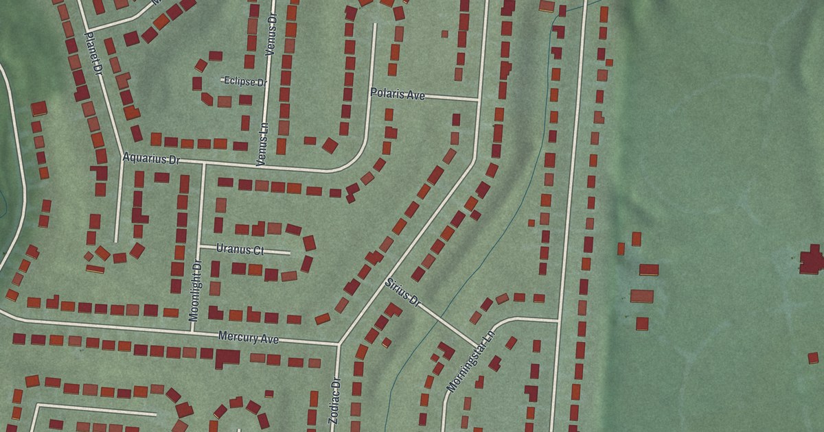 Map of Skyline Acres, Ohio in 2026