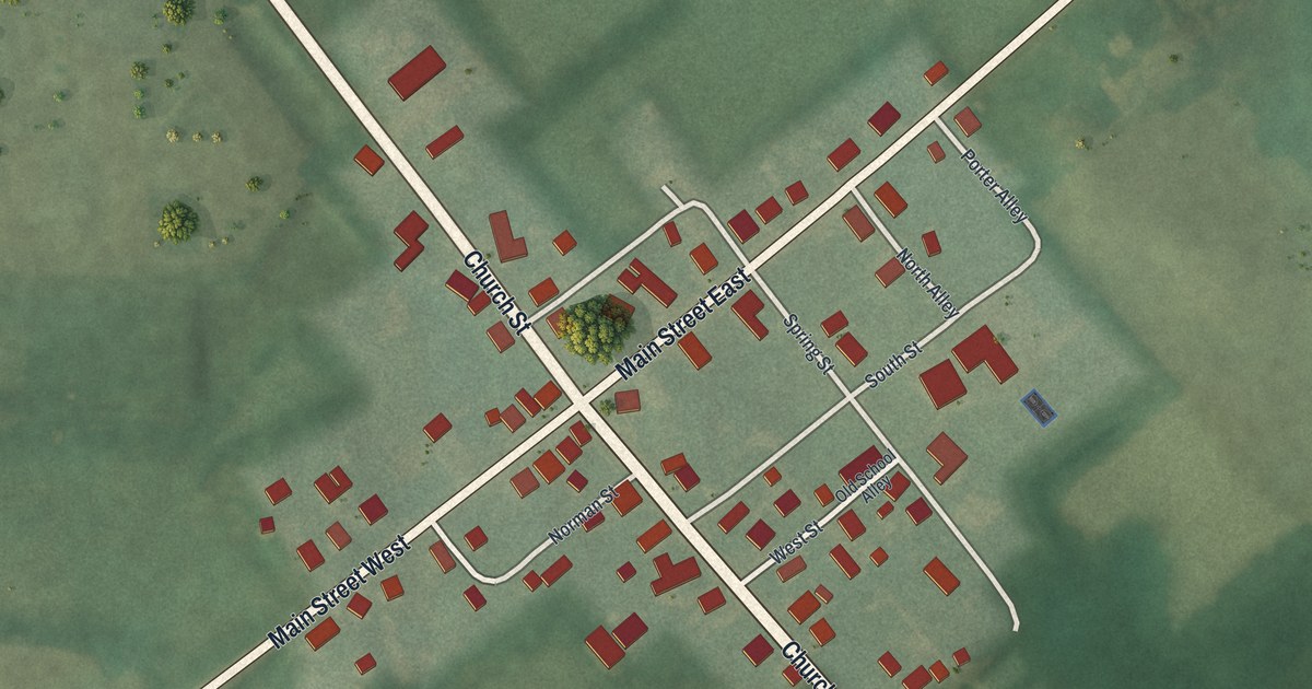Map of Sparta, Ohio in 2026