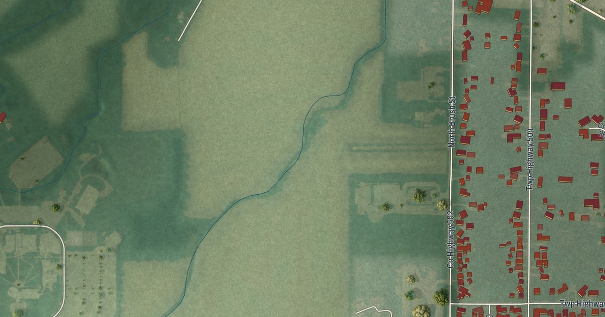 Map of Stony Prairie, Ohio in 2026