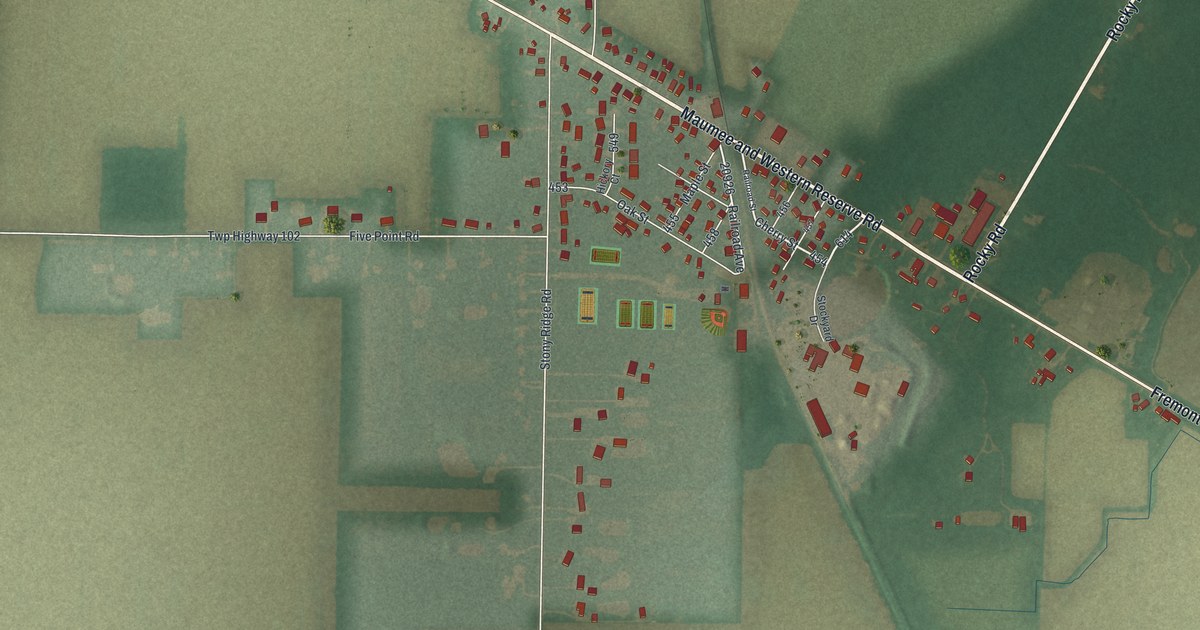 Map of Stony Ridge, Ohio in 2026