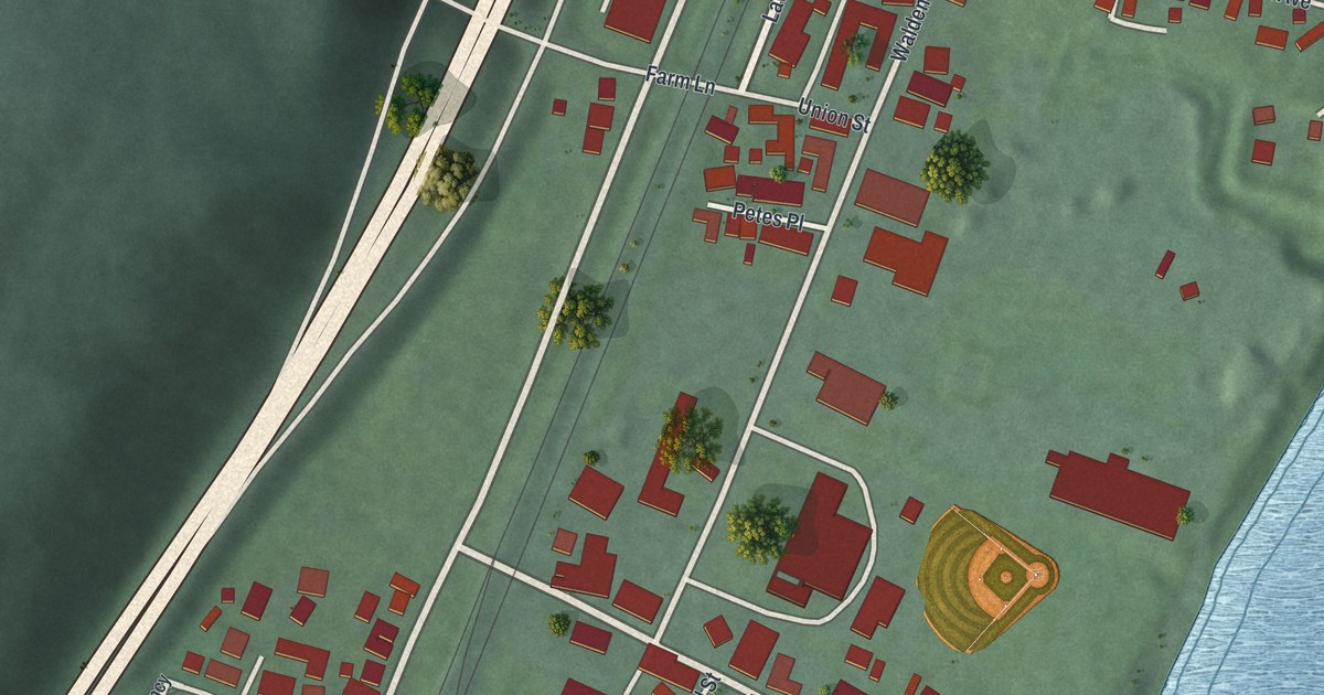 Map of Tiltonsville, Ohio in 2026