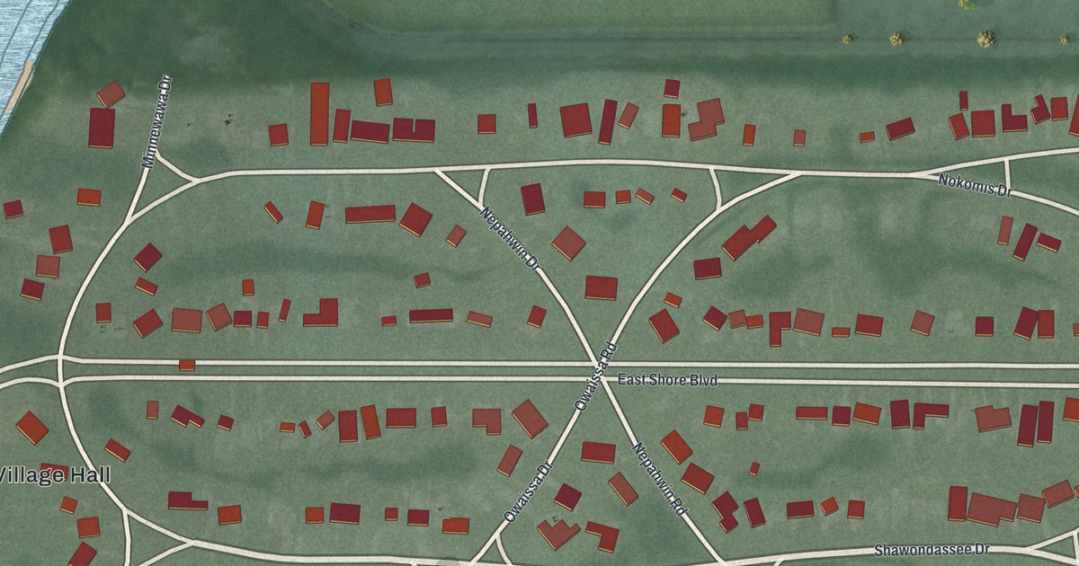 Map of Timberlake, Ohio in 2026