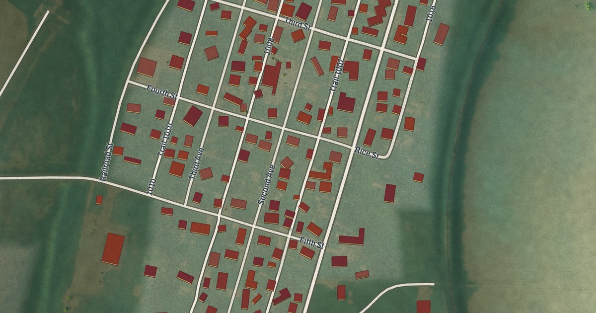 Map of Trinway, Ohio in 2026