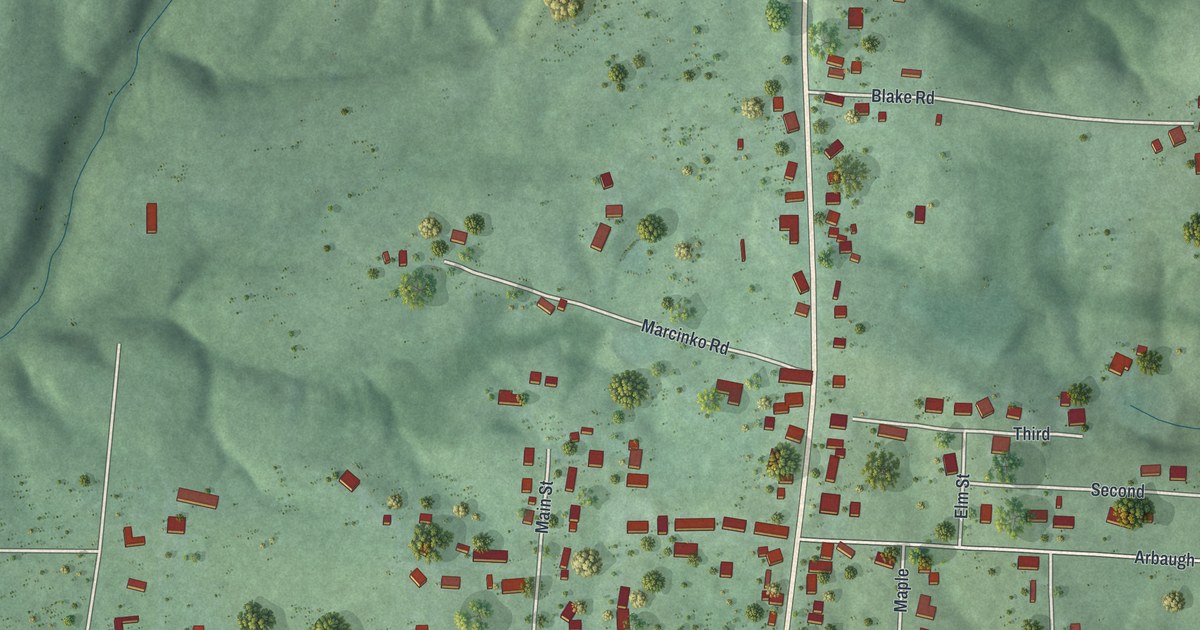 Map of Tuppers Plains, Ohio in 2026