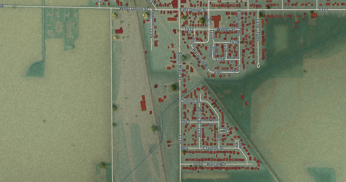 Map of Walbridge, Ohio in 2026
