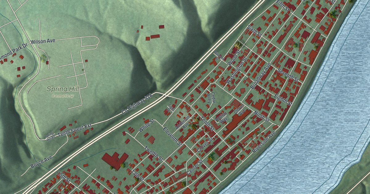 Map of Wellsville, Ohio in 2026