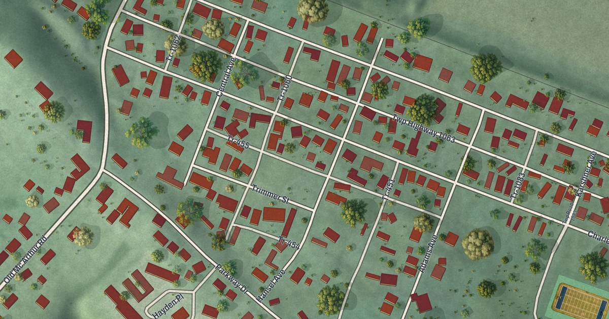 Map of West Logan, Ohio in 2026