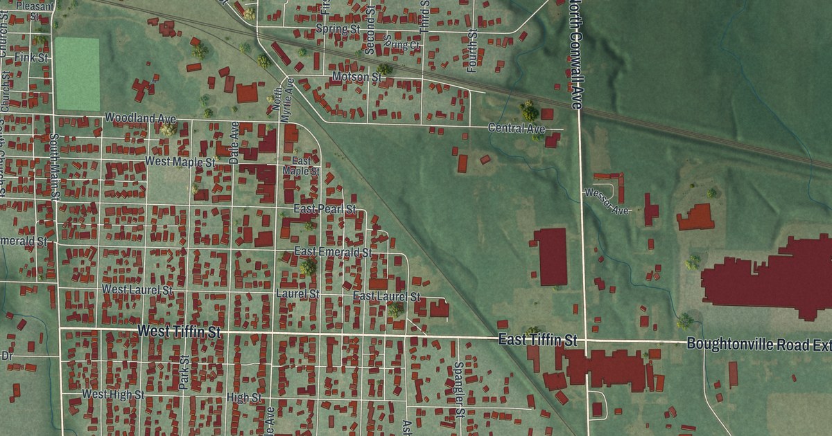 Map of Willard, Ohio in 2026
