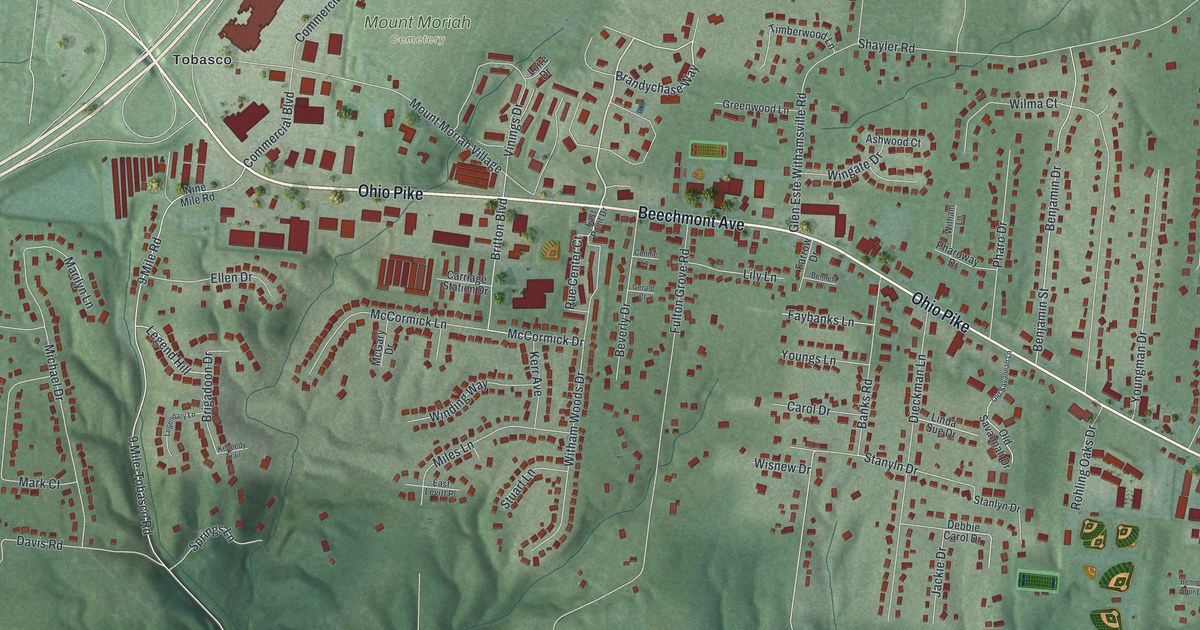 Map of Withamsville, Ohio in 2026