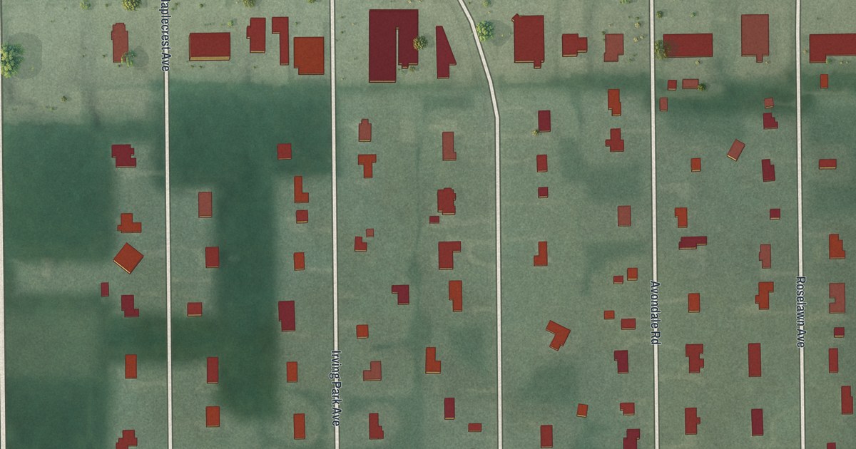 Map of Woodmere, Ohio in 2026