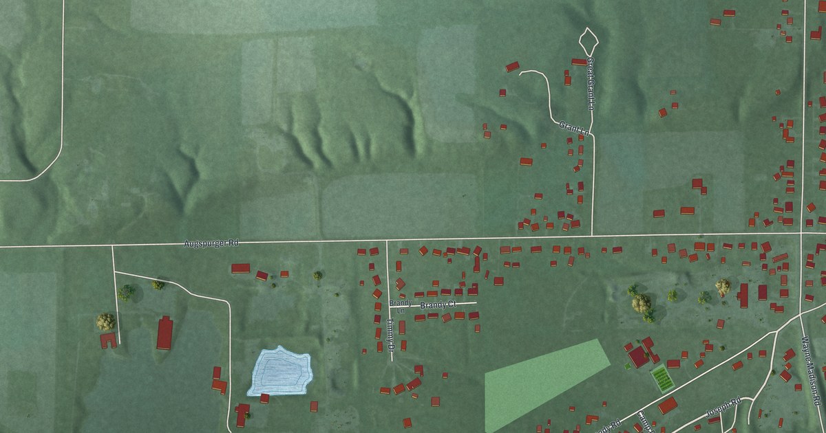 Map of Woodsdale, Ohio in 2026