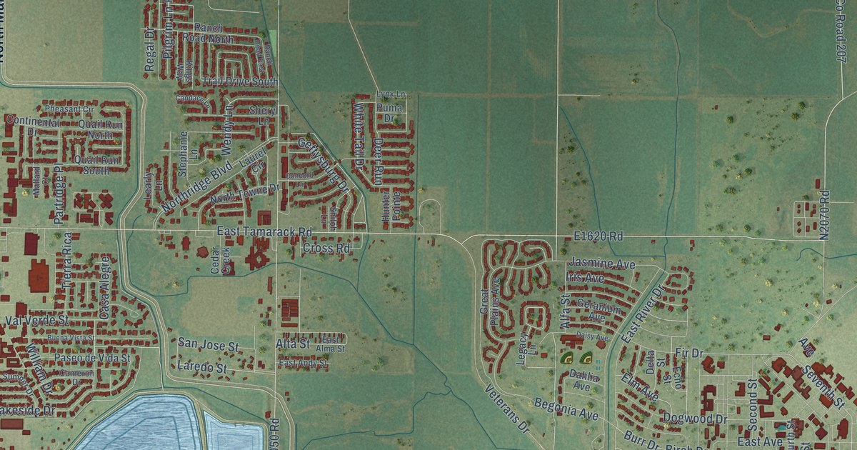 Map of Altus, Oklahoma in 2026