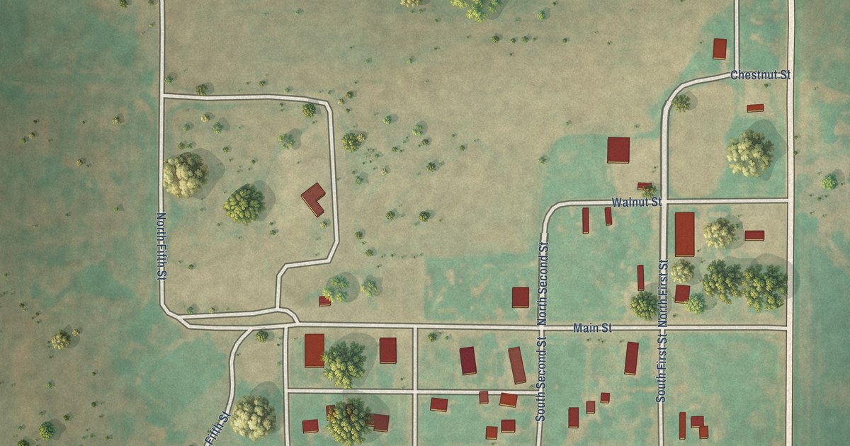 Map of Amorita, Oklahoma in 2026