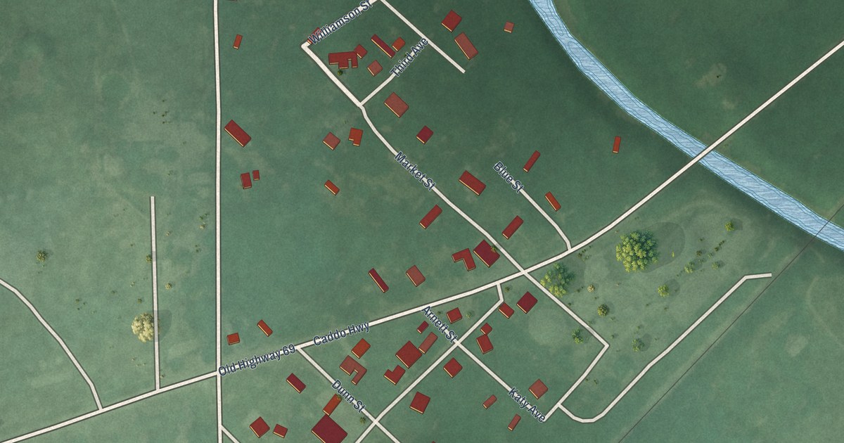 Map of Armstrong, Oklahoma in 2026