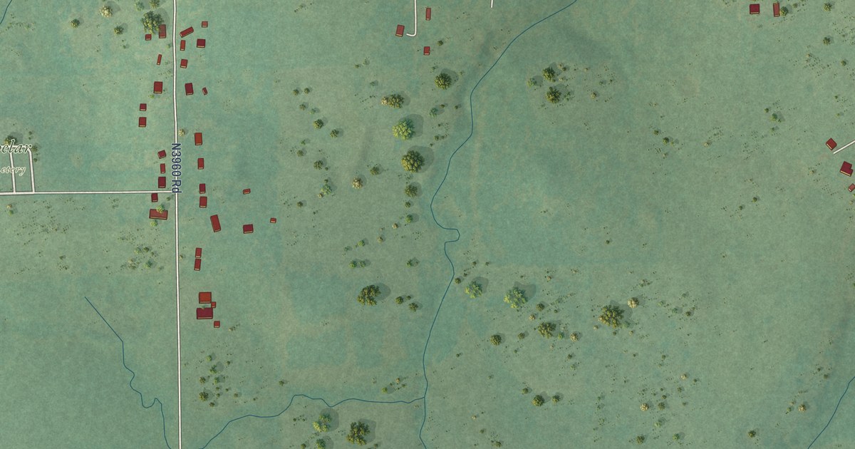 Map of Arpelar, Oklahoma in 2026