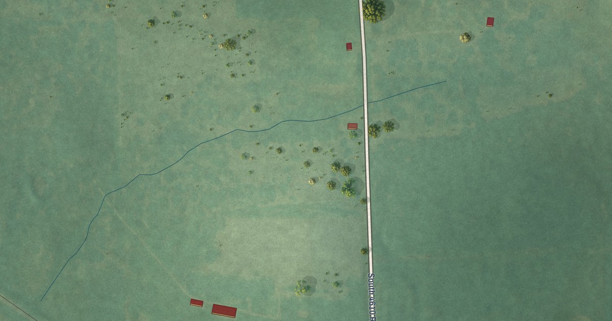 Map of Badger Lee, Oklahoma in 2026