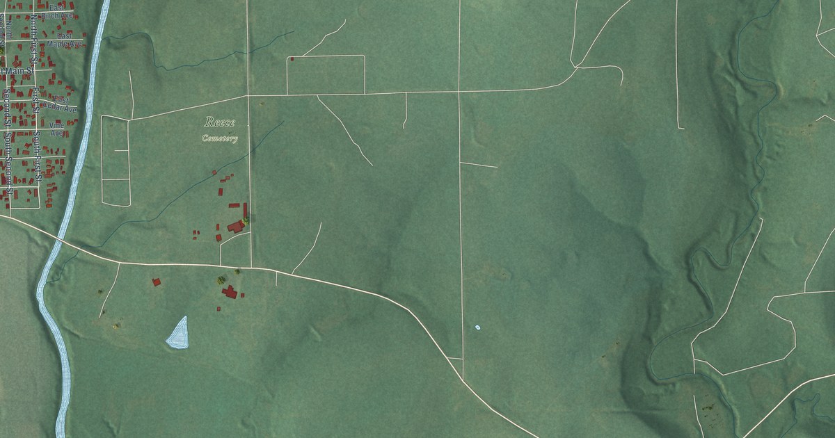 Map of Barnsdall, Oklahoma in 2026