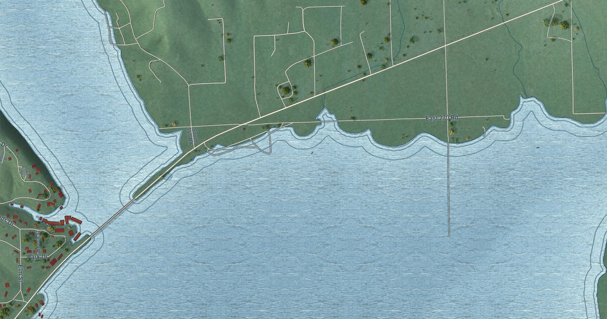 Map of Bernice, Oklahoma in 2026