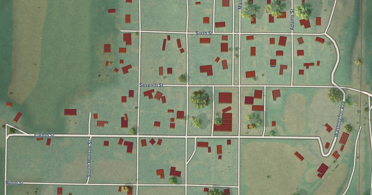 Map of Bessie, Oklahoma in 2026