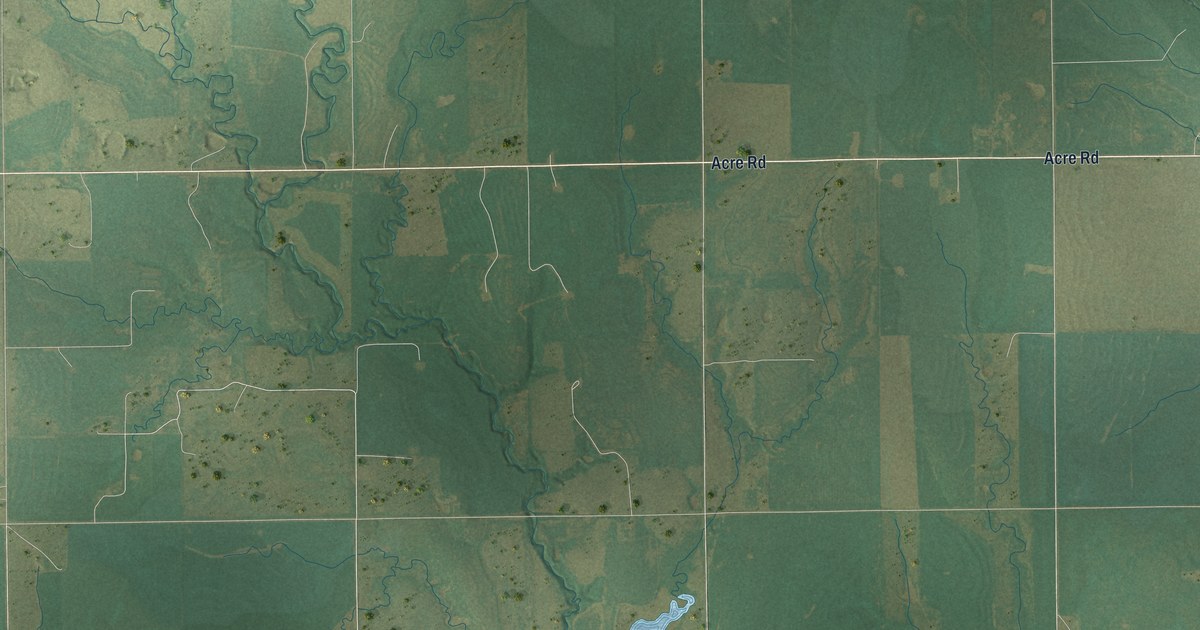 Map of Billings, Oklahoma in 2026