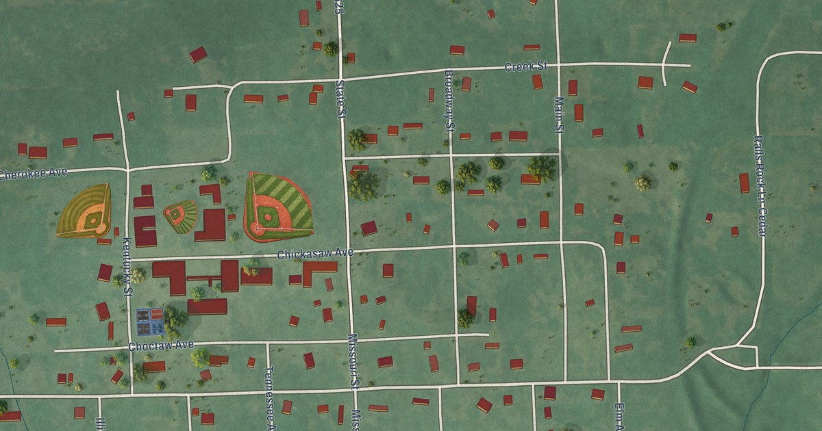 Map of Bokoshe, Oklahoma in 2026
