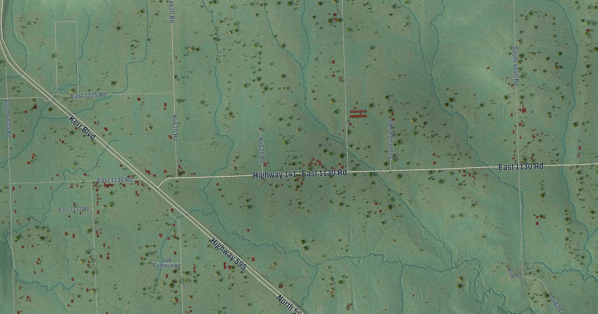 Map of Brent, Oklahoma in 2026