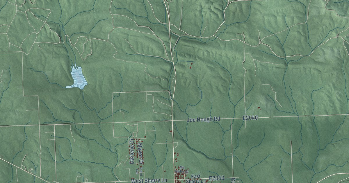 Map of Broken Bow, Oklahoma in 2026