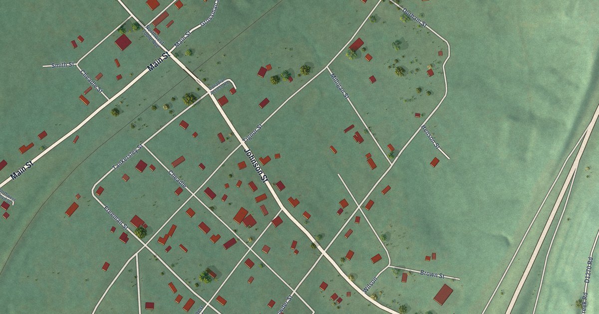 Map of Canadian, Oklahoma in 2026