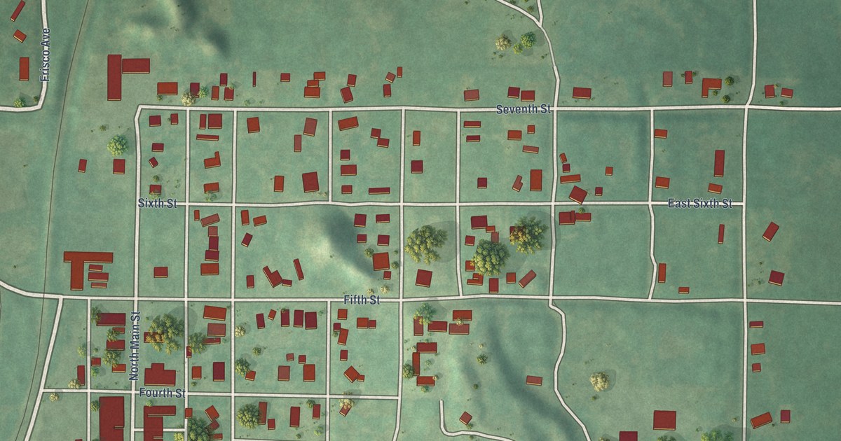 Map of Cement, Oklahoma in 2026