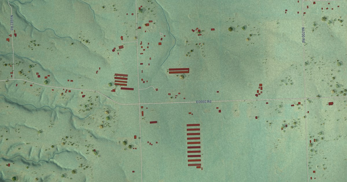 Map of Chance, Oklahoma in 2026