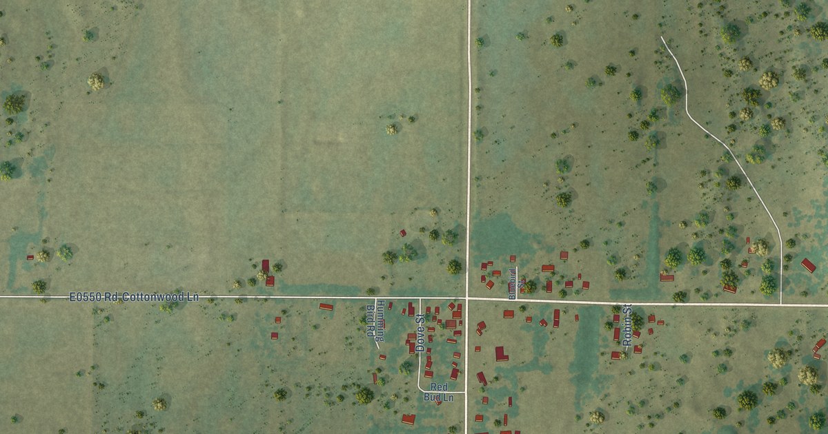 Map of Chester, Oklahoma in 2026