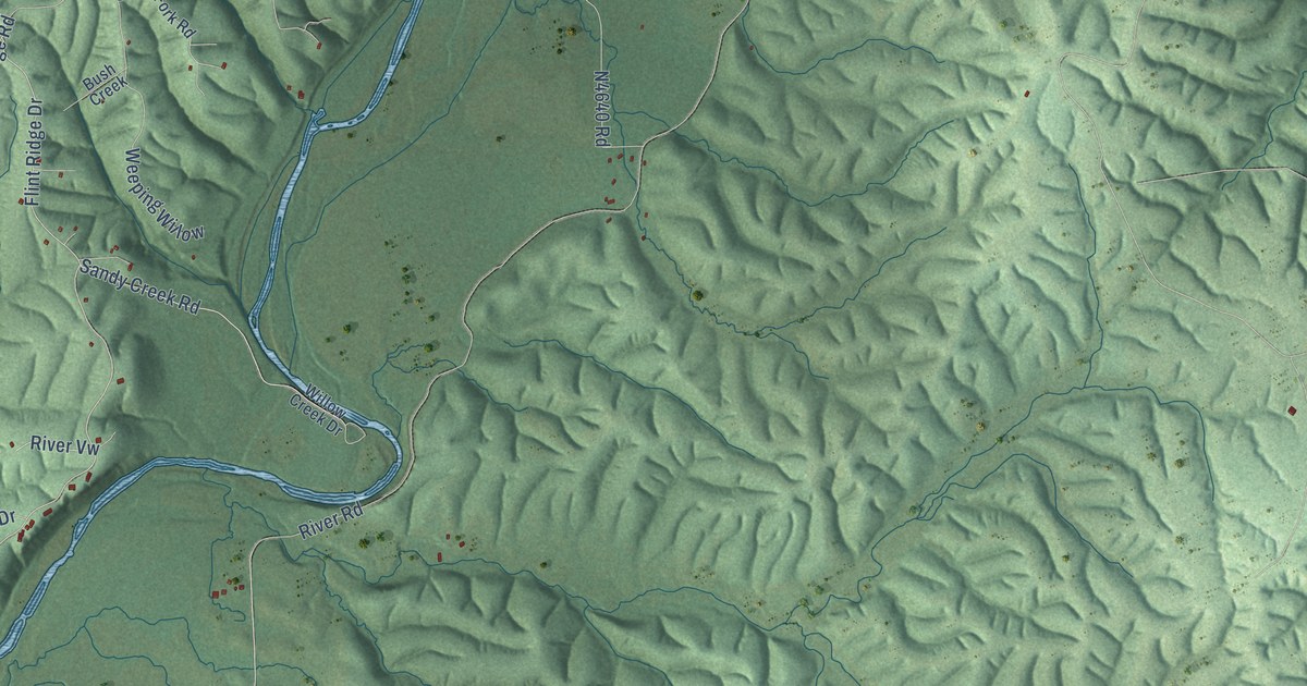 Map of Chewey, Oklahoma in 2026