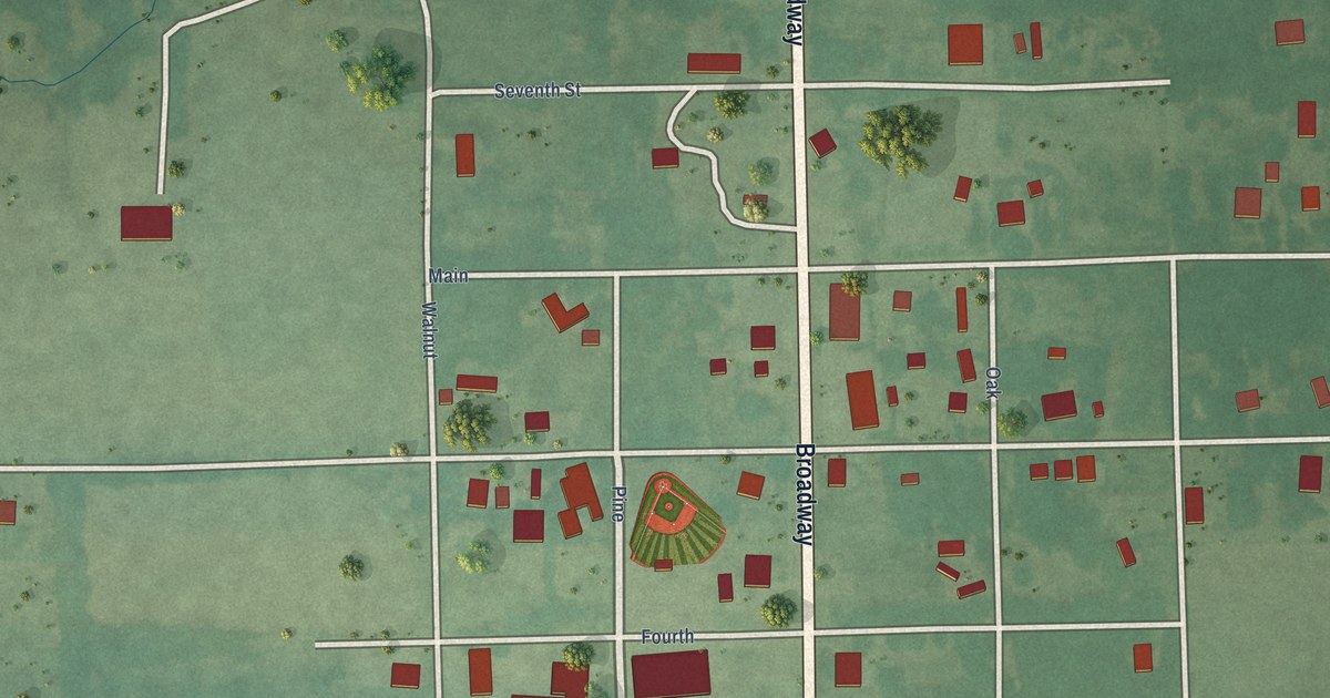 Map of Council Hill, Oklahoma in 2026