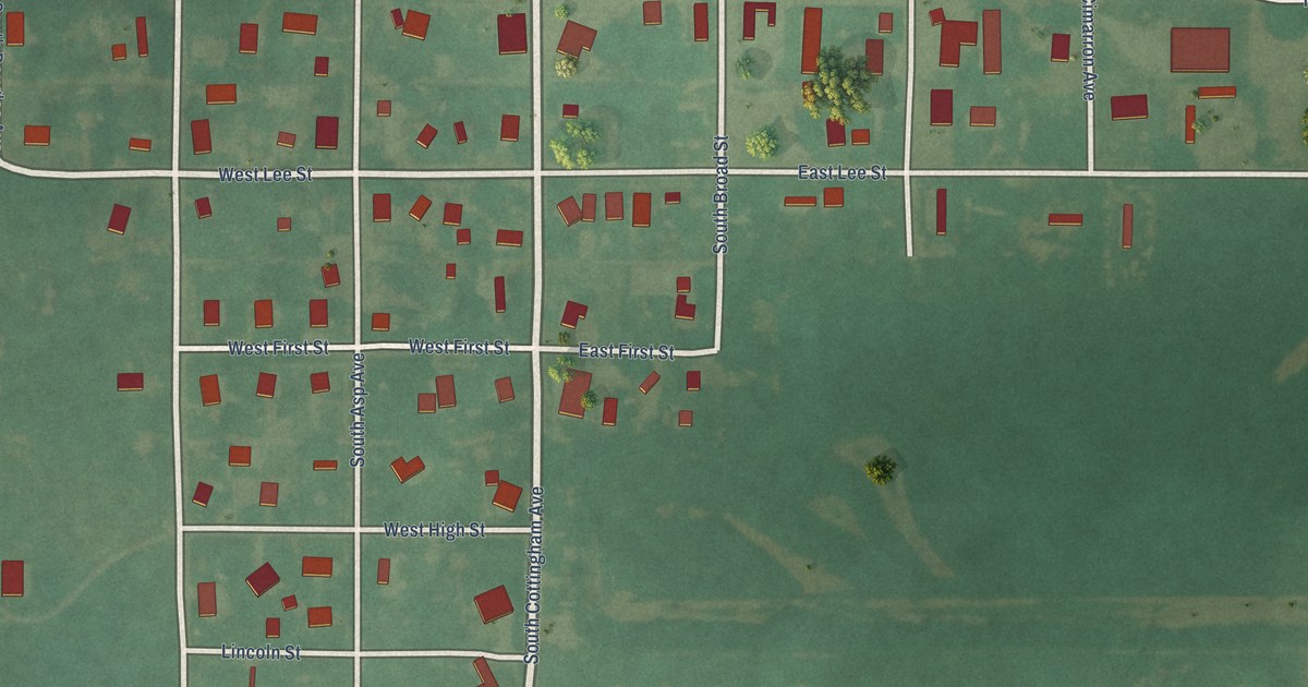 Map of Coyle, Oklahoma in 2026