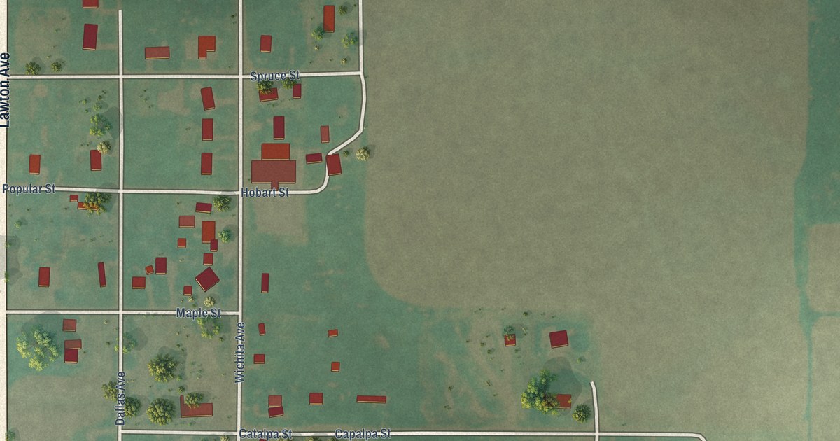 Map of Devol, Oklahoma in 2026