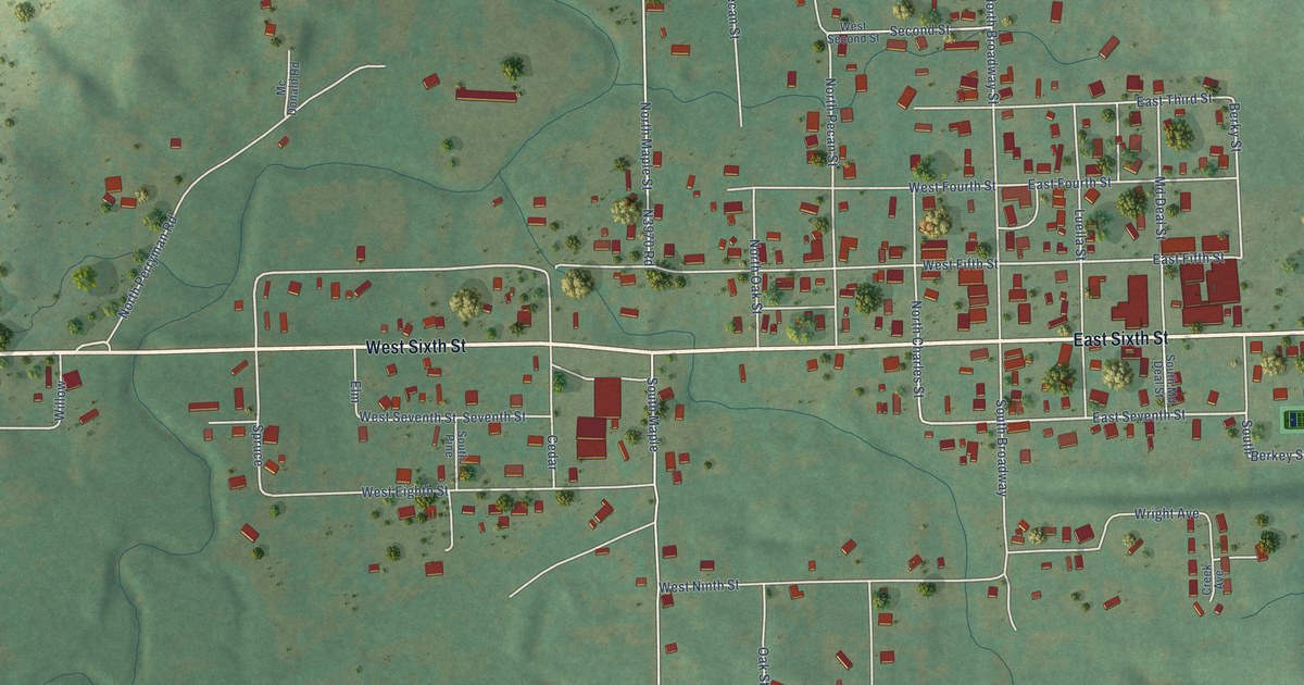 Map of Dewar, Oklahoma in 2026