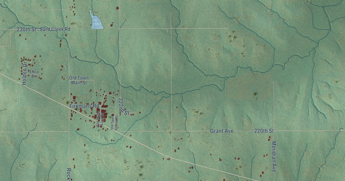 Map of Dibble, Oklahoma in 2026