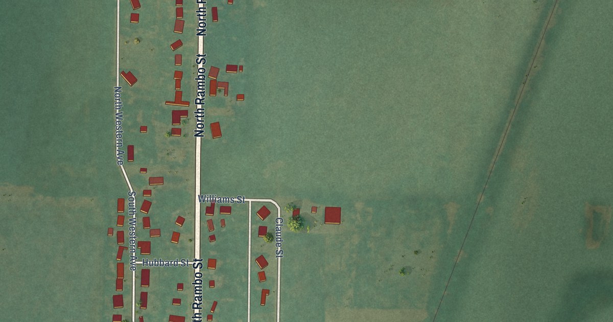 Map of Dill City, Oklahoma in 2026