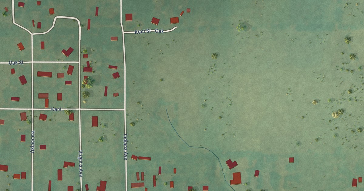Map of Dixon, Oklahoma in 2026